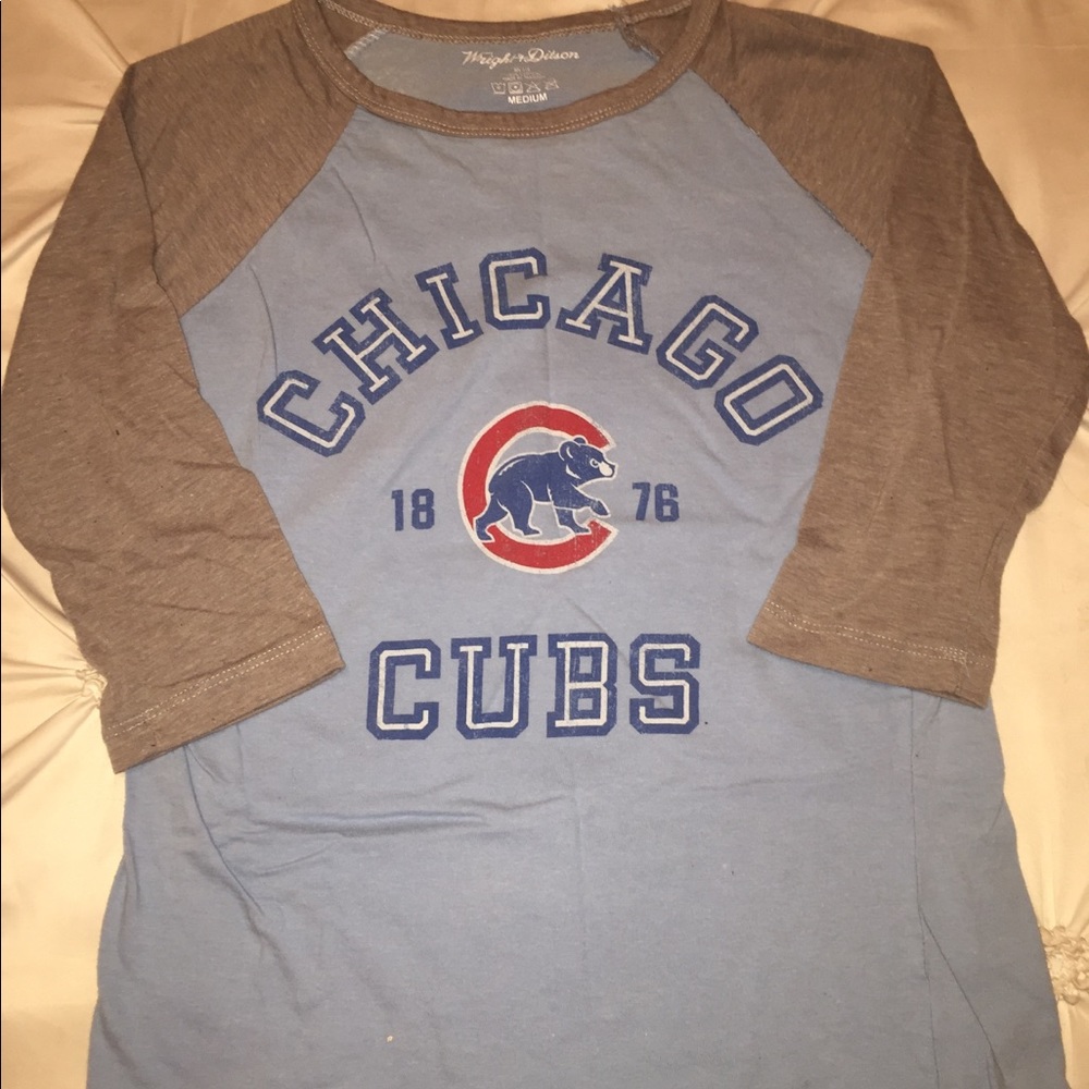 Quarter-Sleeve Cubs T-Shirt